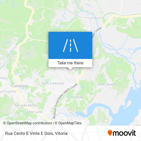 Rua Cento E Vinte E Dois map