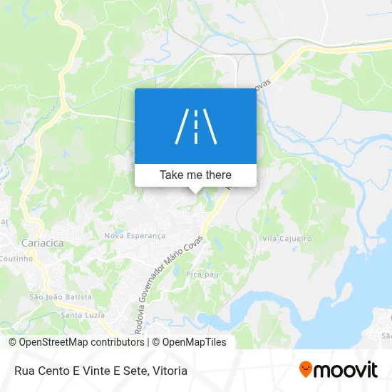 Rua Cento E Vinte E Sete map