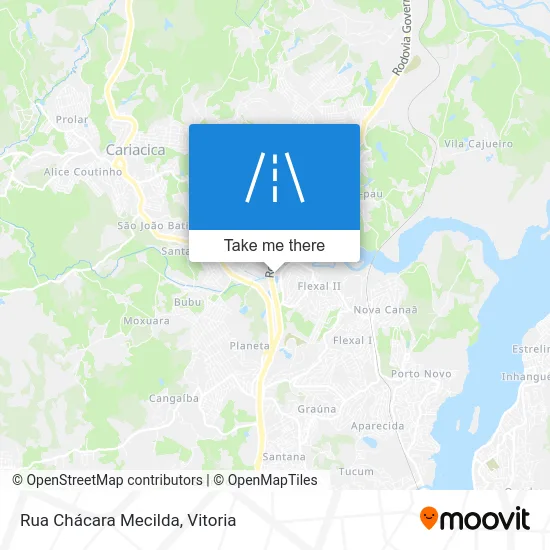 Rua Chácara Mecilda map