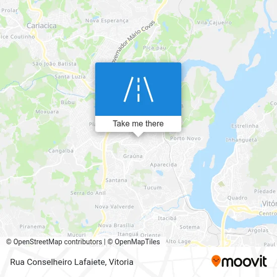 Rua Conselheiro Lafaiete map