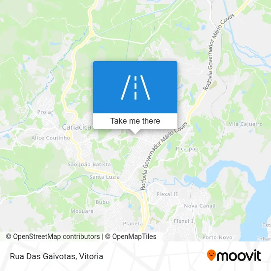 Rua Das Gaivotas map