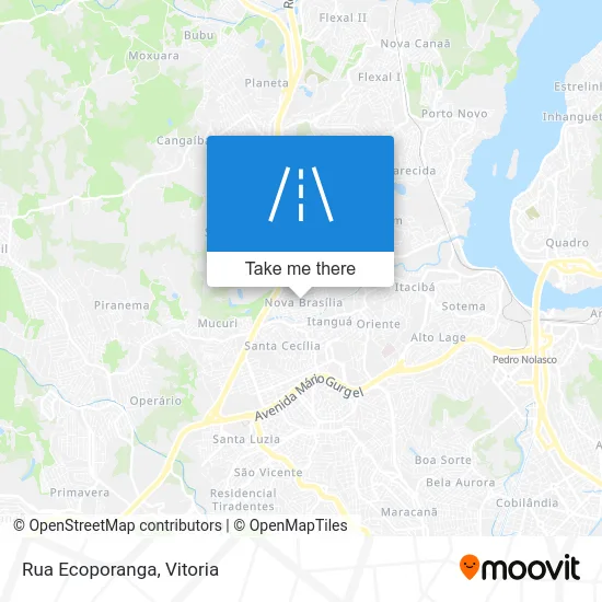 Rua Ecoporanga map