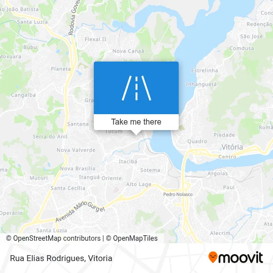 Rua Elias Rodrigues map