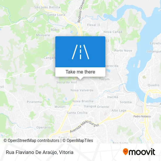 Rua Flaviano De Araújo map