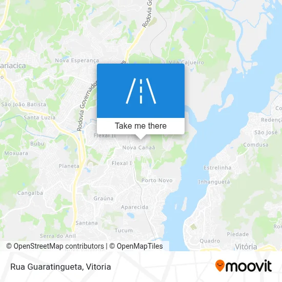 Rua Guaratingueta map