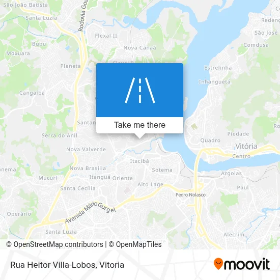 Rua Heitor Villa-Lobos map
