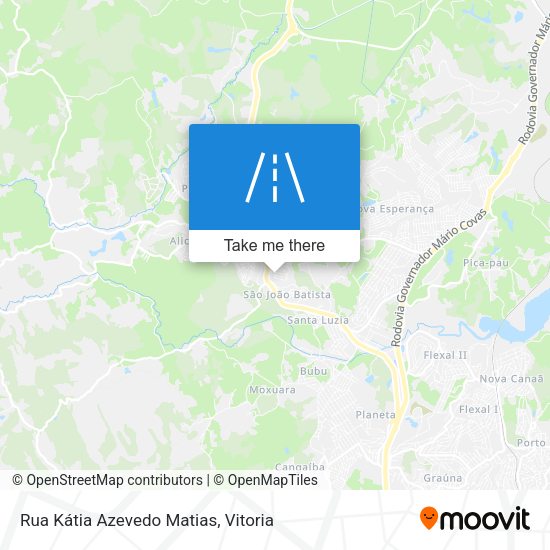 Rua Kátia Azevedo Matias map