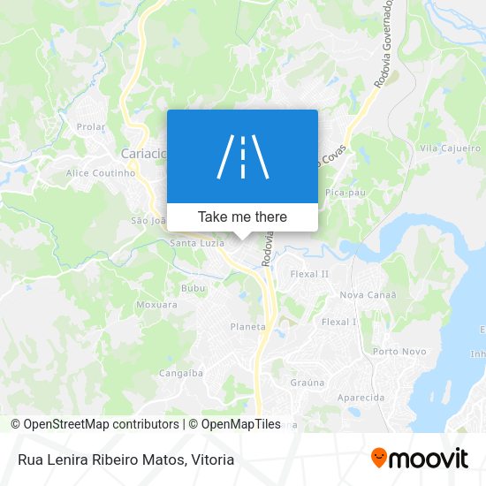 Rua Lenira Ribeiro Matos map