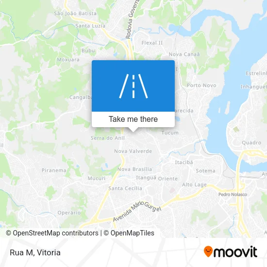 Rua M map
