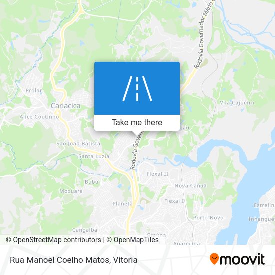 Rua Manoel Coelho Matos map
