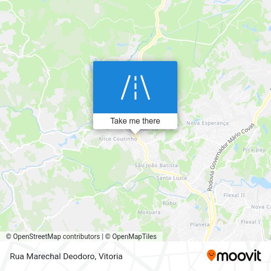 Rua Marechal Deodoro map