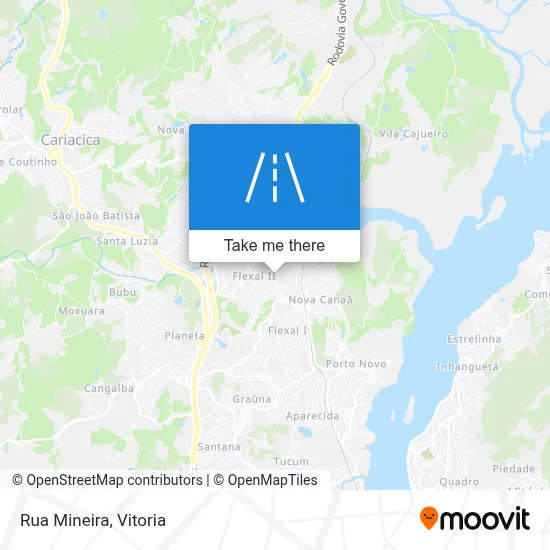 Rua Mineira map