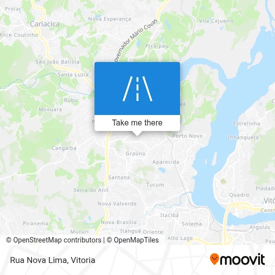 Rua Nova Lima map