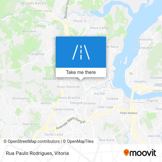 Rua Paulo Rodrigues map