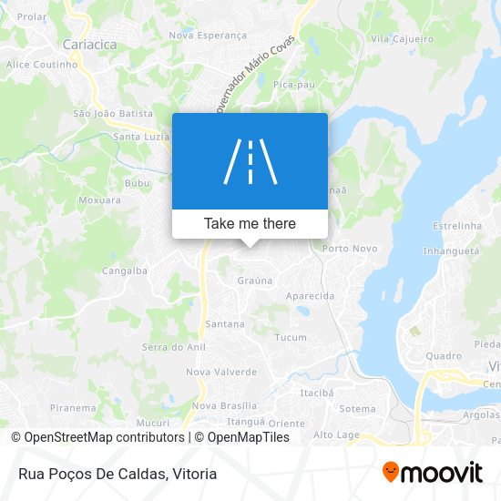 Rua Poços De Caldas map