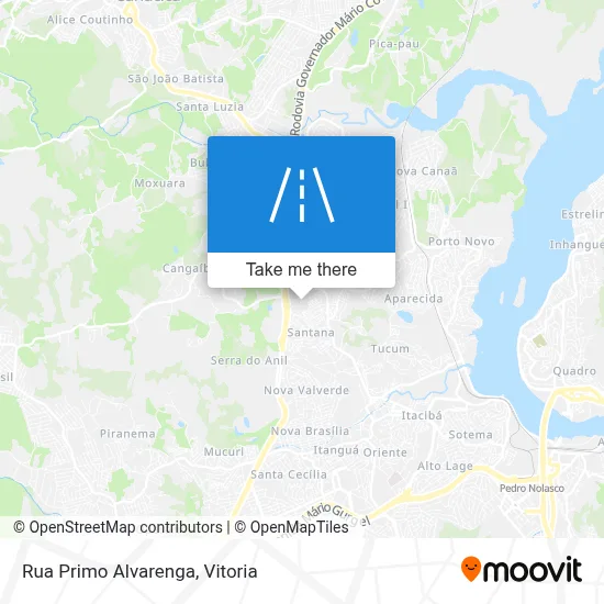 Rua Primo Alvarenga map