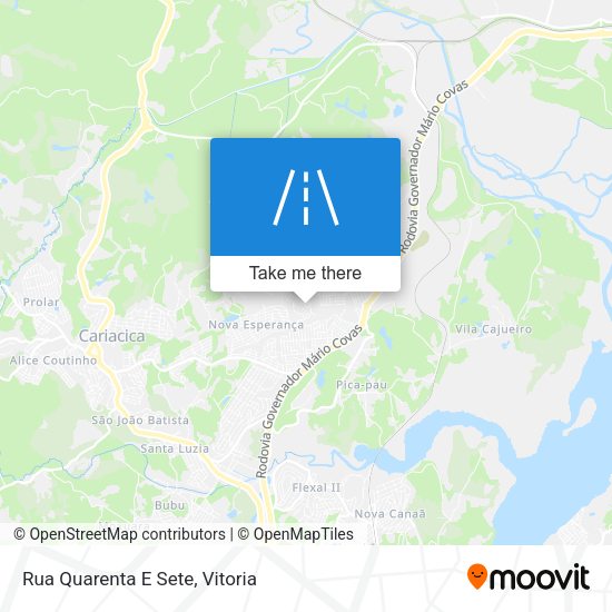 Rua Quarenta E Sete map