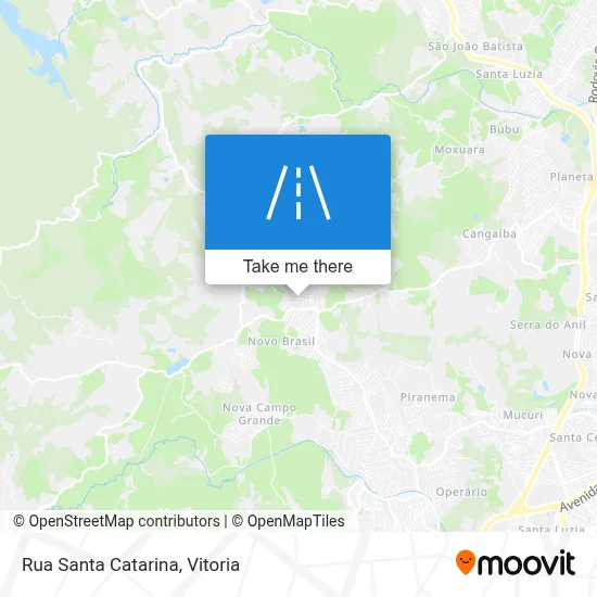 Rua Santa Catarina map