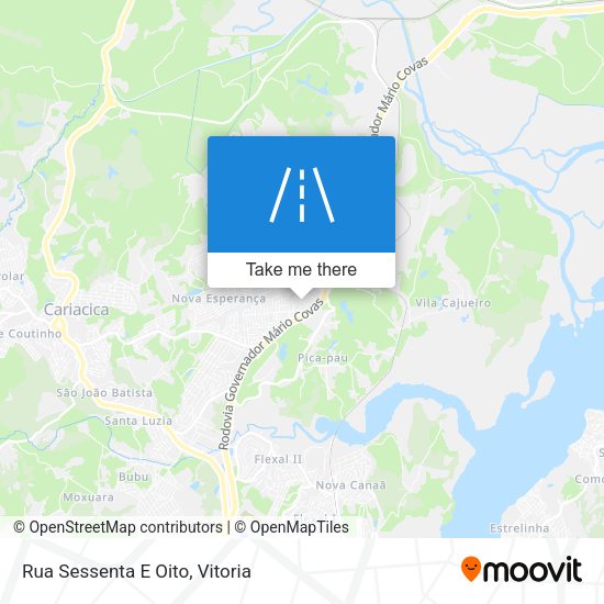 Rua Sessenta E Oito map