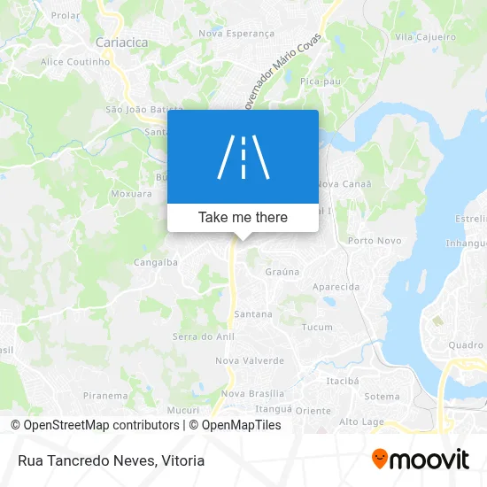 Rua Tancredo Neves map
