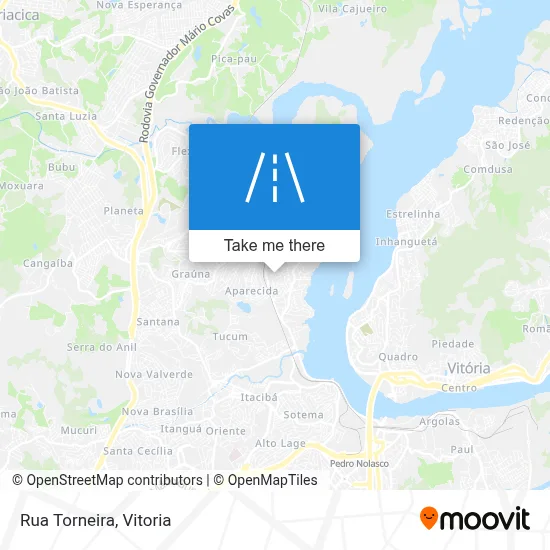 Rua Torneira map