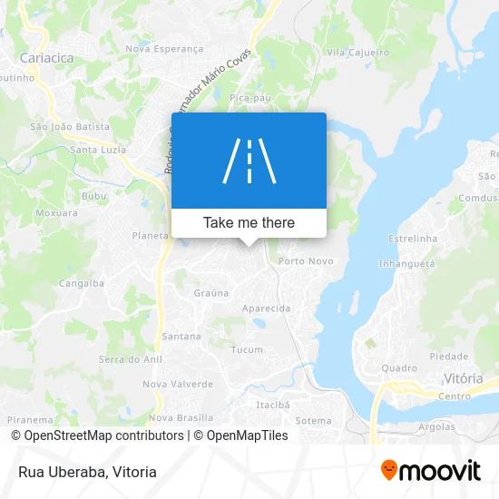 Rua Uberaba map