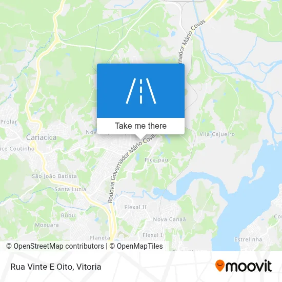 Rua Vinte E Oito map