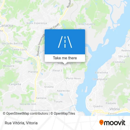 Rua Vitória map