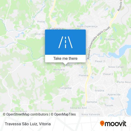 Travessa São Luiz map