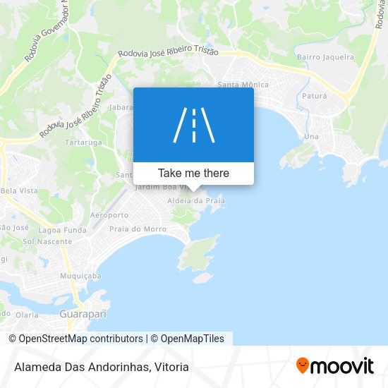 Alameda Das Andorinhas map