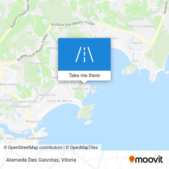 Alameda Das Gaivotas map