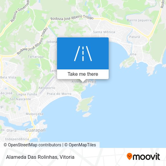 Alameda Das Rolinhas map