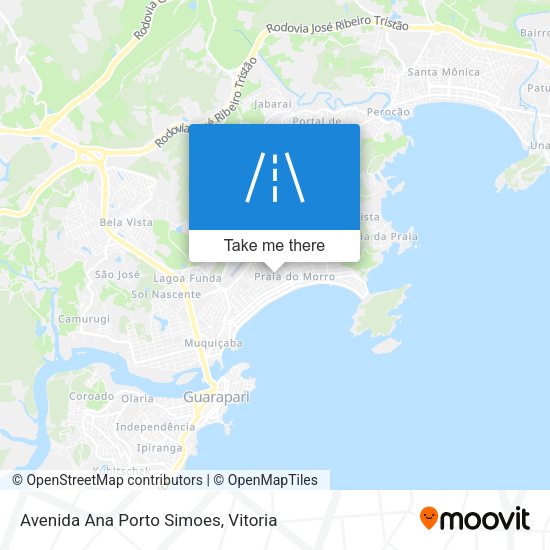 Avenida Ana Porto Simoes map
