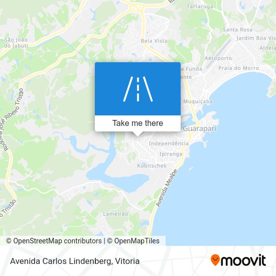 Avenida Carlos Lindenberg map