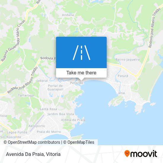 Avenida Da Praia map