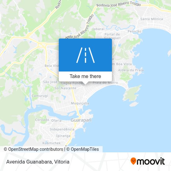 Avenida Guanabara map
