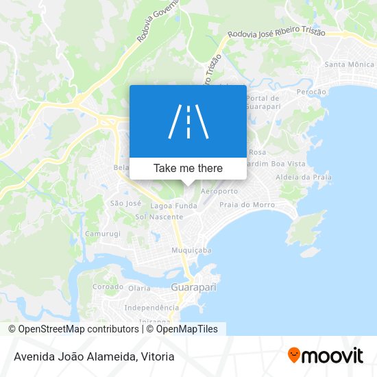 Avenida João Alameida map