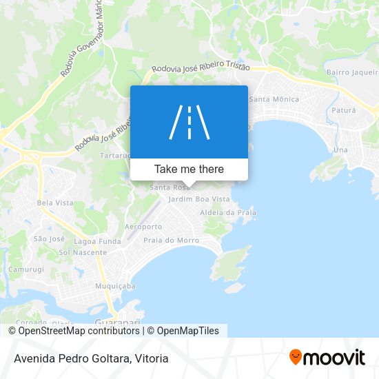 Avenida Pedro Goltara map