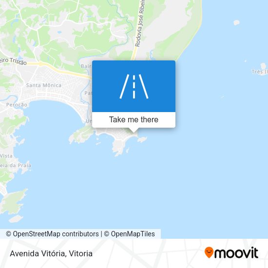 Avenida Vitória map