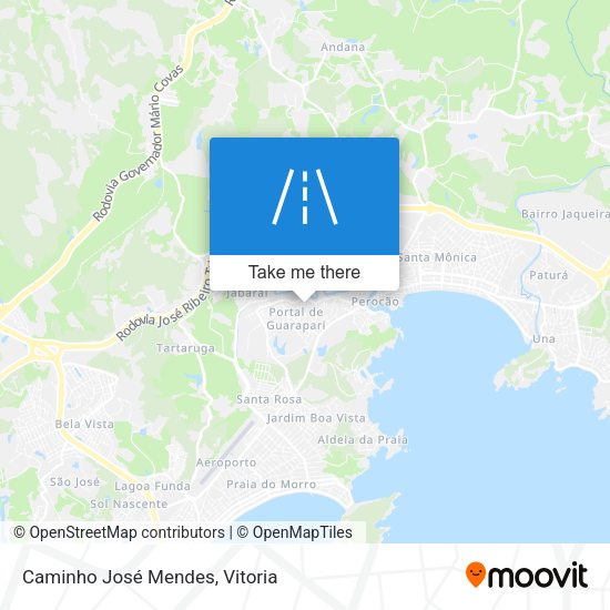Caminho José Mendes map