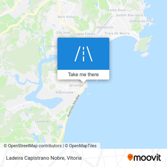Ladeira Capistrano Nobre map