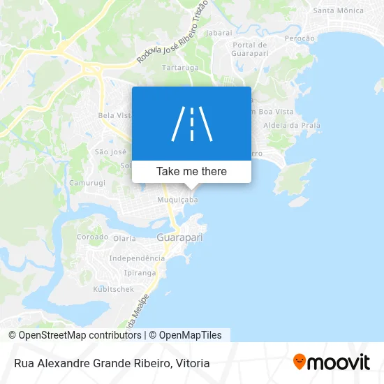 Rua Alexandre Grande Ribeiro map