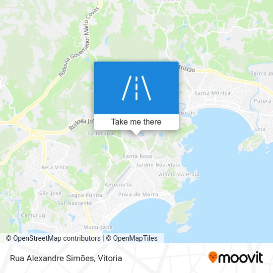 Rua Alexandre Simões map