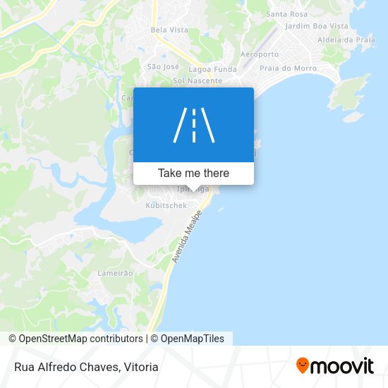Rua Alfredo Chaves map