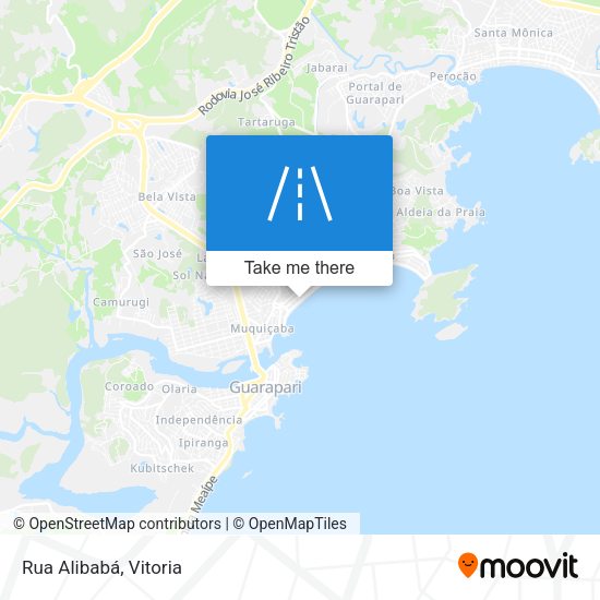 Rua Alibabá map