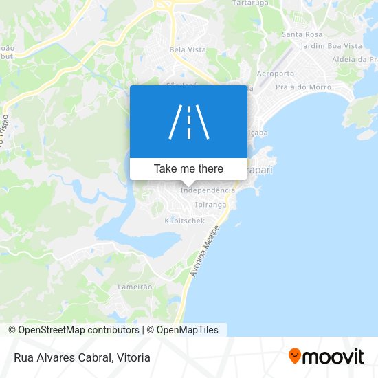 Rua Alvares Cabral map