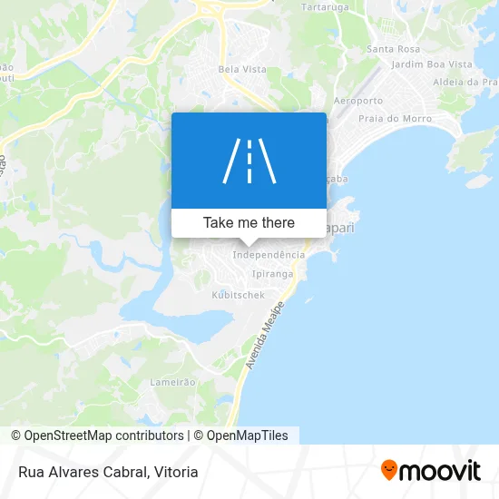 Rua Alvares Cabral map