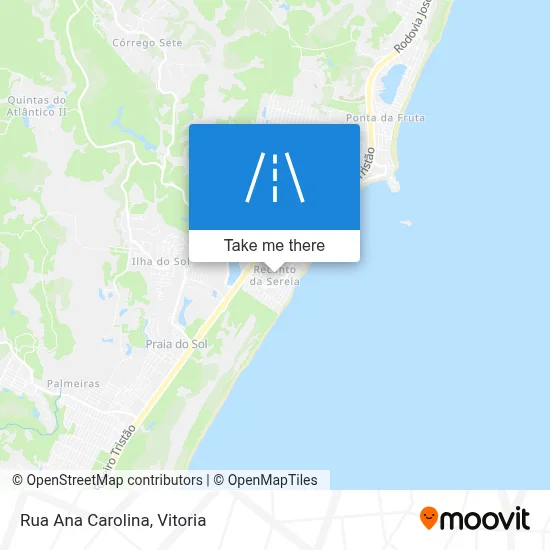 Rua Ana Carolina map