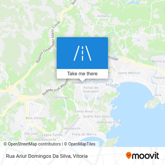Rua Ariur Domingos Da Silva map