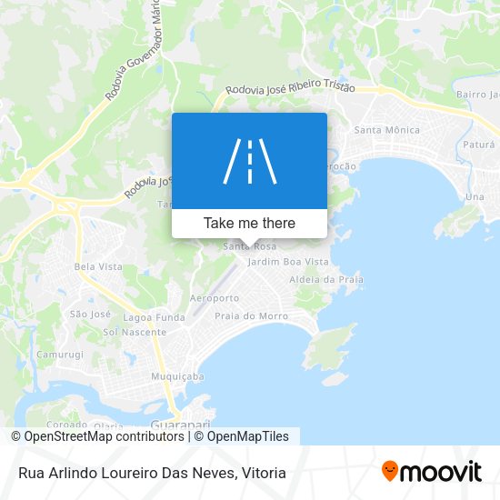 Rua Arlindo Loureiro Das Neves map